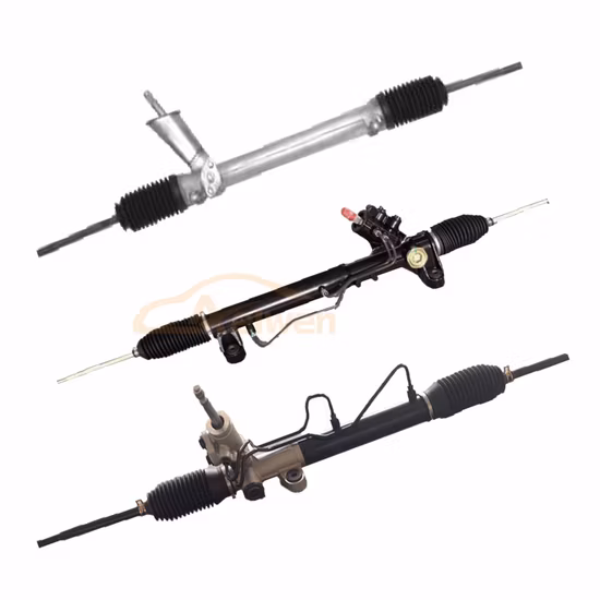 Aelwen LHD 油圧オートパワーステアリングギア機械式ステアリングラックカーステアリングラックとピニオンシボレーフォード日産アウディ VW トヨタ